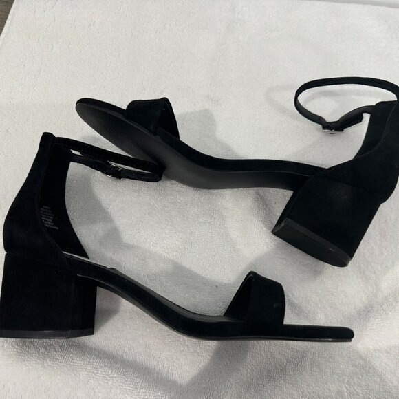 STEVE MADDEN Irene-M Black Suede Heels - Size 8 - NEW! - Picture 8 of 12